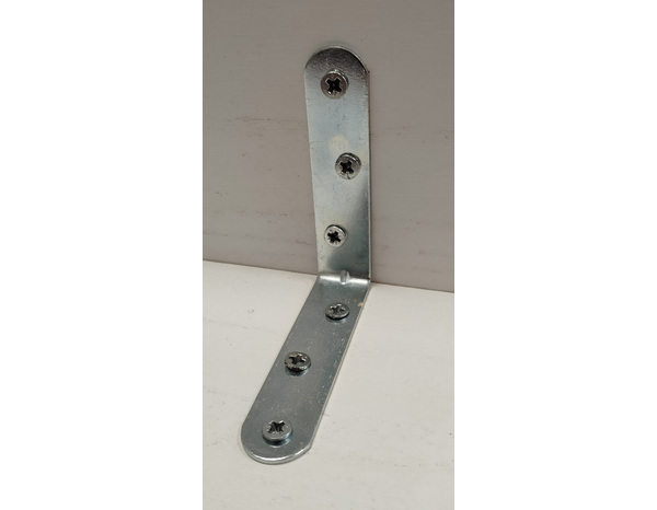 Équerre de chaise A.Z. en acier zingué 80 mm - Brico Dépôt