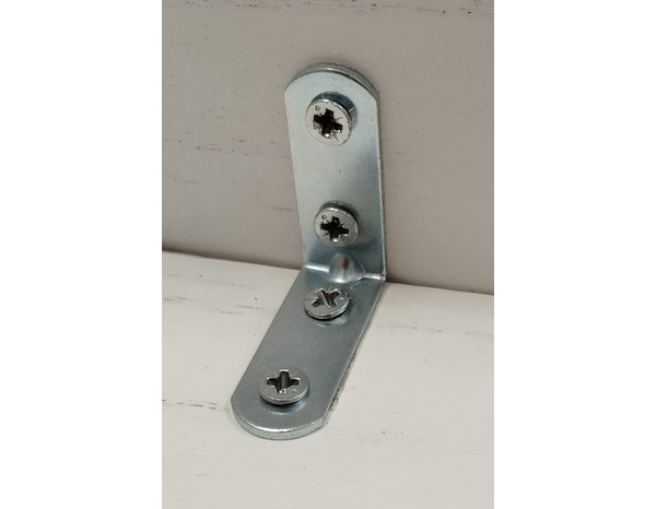 Équerre de chaise A.Z. en acier zingué 40 mm - Brico Dépôt