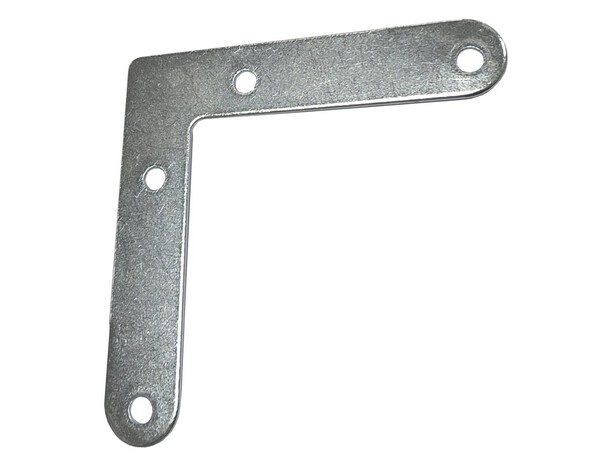 Équerre de châssis en acier zingué 80 mm - Brico Dépôt