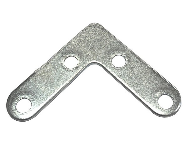 Équerre de châssis en acier zingué 40 mm - Brico Dépôt