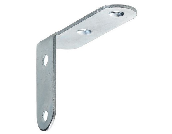 Équerre de châssis coudée en acier zingué 40 mm - Brico Dépôt
