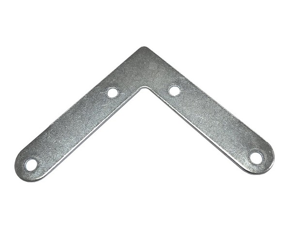 Équerre de châssis en acier zingué 80 mm - Brico Dépôt