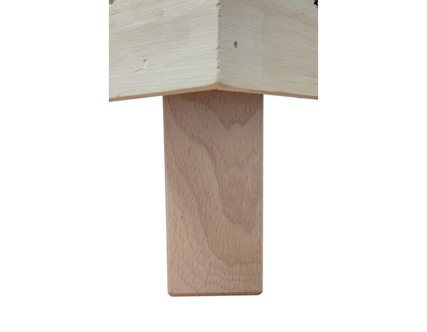 Pied de lit carré H. 150 x L. 55 x l. 55 mm - Brico Dépôt