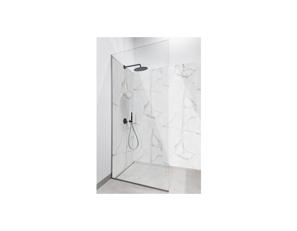 Lot de 2 panneaux décoratifs blanc brillant ECLIPSE GLOSS - l.90 x H.260 cm - Dumaplast - Brico Dépôt