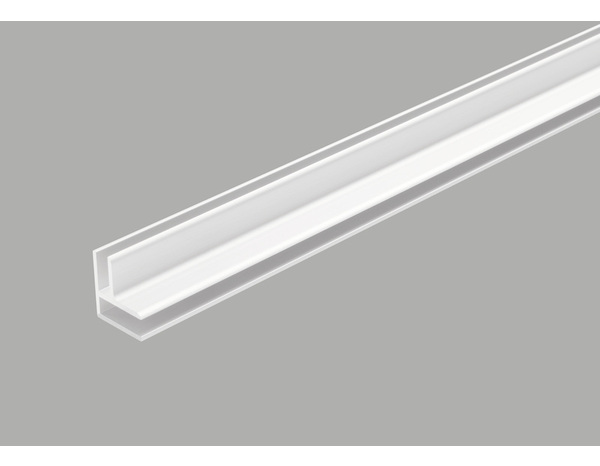 Angle universel Pvc+B177 - Blanc - L. 2,60 m - Dumaplast - Brico Dépôt