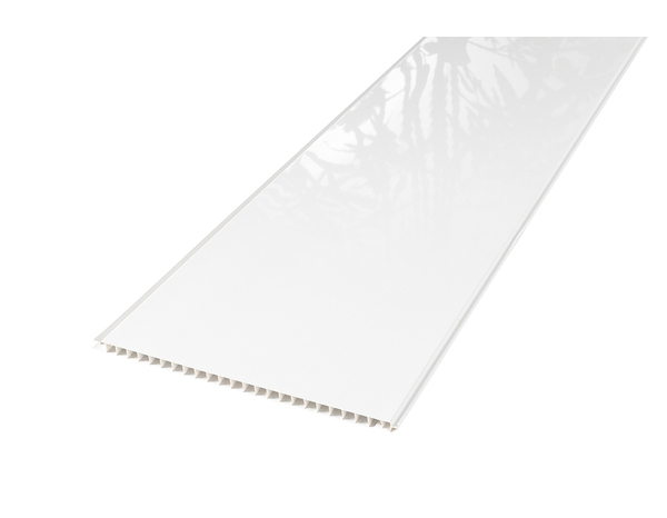 Lambris PVC blanc brillant l. 25 cm x L. 2,60 m - Dumaplast - Brico Dépôt