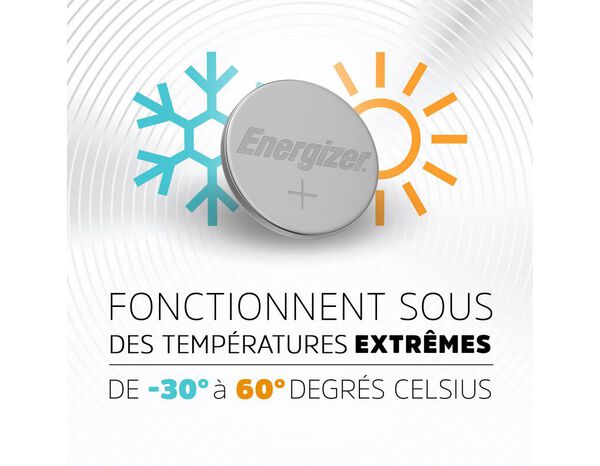 2 piles CR2025 Ultimate Lithium - Energizer - Brico Dépôt