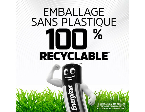 Lot de 6 piles Alcalines Power AAA/LR03 - Energizer - Brico Dépôt