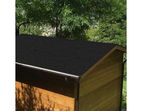 Bardeau en rouleau - Noir - 10 x1 m en bitume - Brico Dépôt
