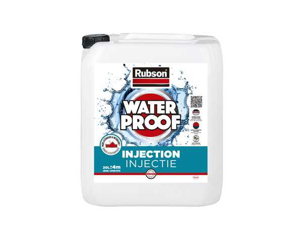 Étanchéité par injection IJ2222 bidon 20L bleu pour murs pierre brique parpaing - Rubson - Brico Dépôt