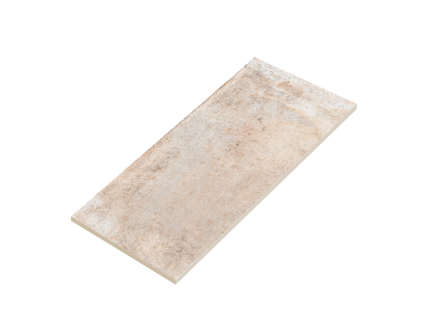 Carrelage sol intérieur grès cérame émaillé MONOLITHE blanc effet béton 30,8x61,5 cm - Brico Dépôt