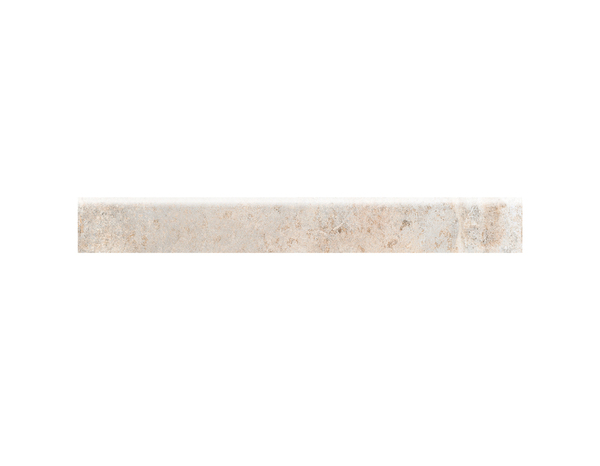 Plinthe MONOLITHE en grès cérame émaillé blanc aspect béton 7,5 x 61,5 cm - Brico Dépôt
