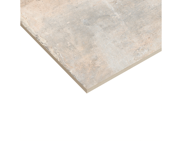 Carrelage sol intérieur grès cérame émaillé MONOLITHE blanc effet béton 30,8x61,5 cm - Brico Dépôt