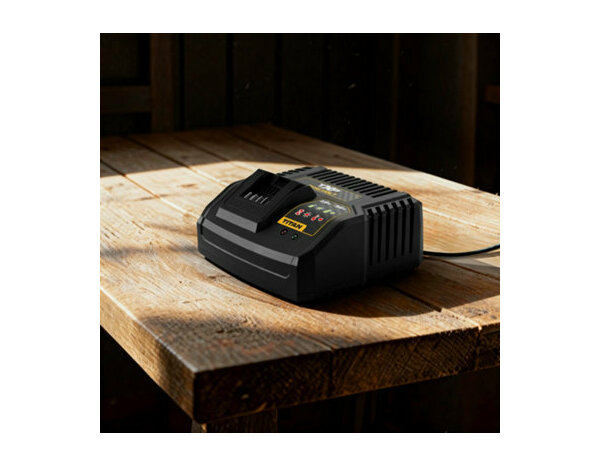 Chargeur rapide compatible batteries 18V et bitension txp - Titan - Brico Dépôt