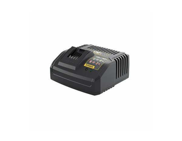Chargeur rapide compatible batteries 18V et bitension txp - Titan - Brico Dépôt