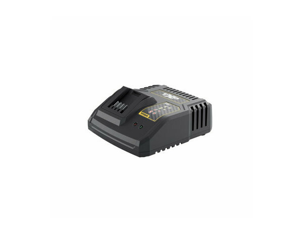 Chargeur rapide 18 V pour batteries lithium-ion noir compact - Titan - Brico Dépôt