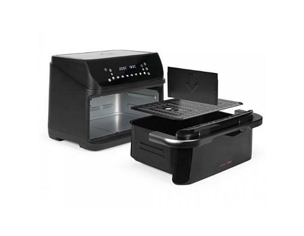 Airfryer 10L LIVOO avec cuve ajustable et écran tactile digital 2400 W - Brico Dépôt