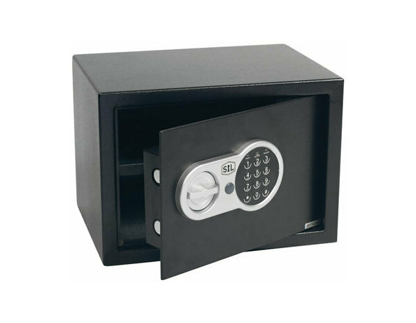 Coffre fort électronique noir en acier 16 litres - Brico Dépôt