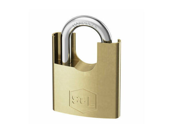 Cadenas laiton robuste avec anse acier trempé 6 cm pour portails et rangements - Brico Dépôt