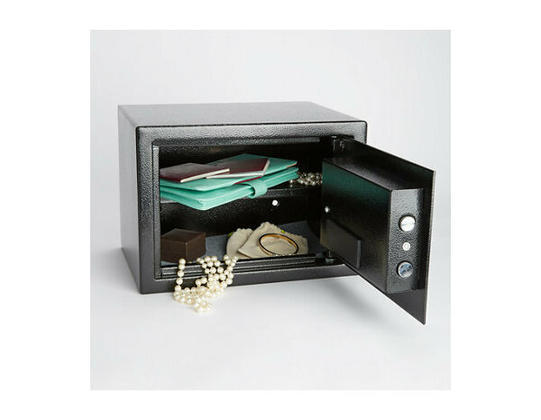 Coffre fort électronique noir en acier 16 litres - Brico Dépôt