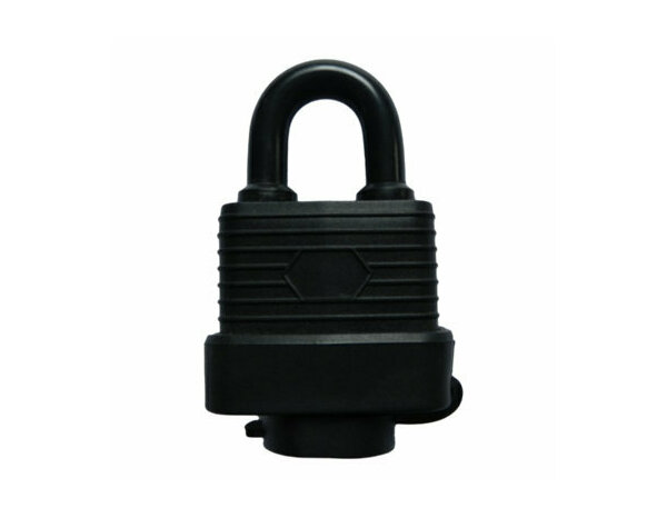 Cadenas à clé acier avec anse laminé 40 mm noir - Brico Dépôt