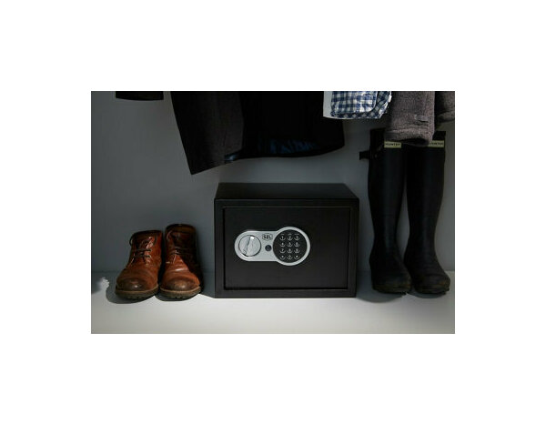 Coffre fort électronique noir en acier 16 litres - Brico Dépôt