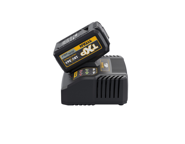 Chargeur rapide et batterie bitension 36 V 8ah txp - Titan - Brico Dépôt