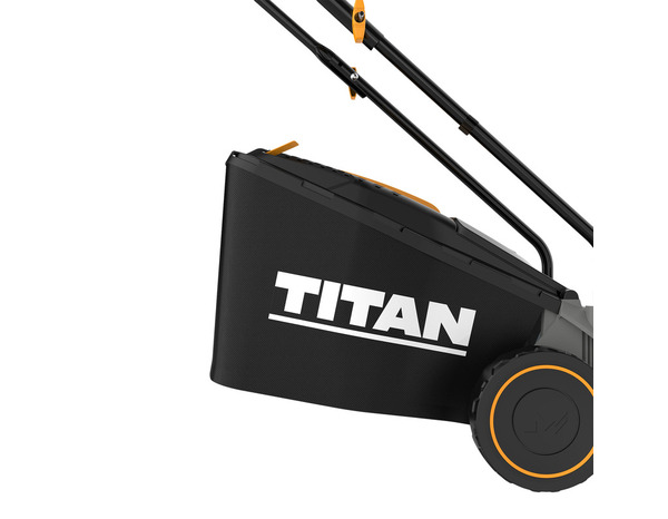 Tondeuse électrique 1200W largeur de coupe 32 cm bac 30 litres - Titan - Brico Dépôt