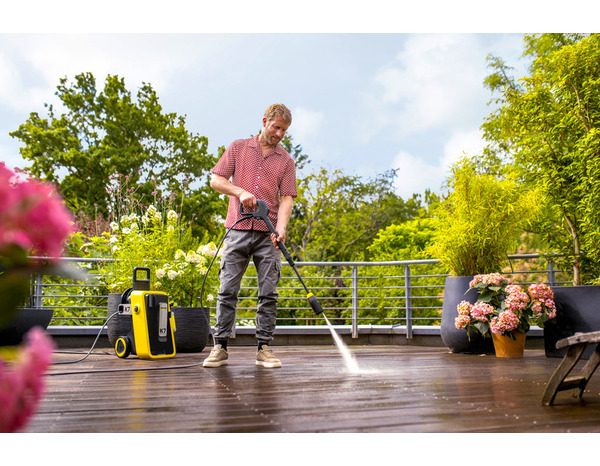 Nettoyeur haute pression électrique K7 COMFORT PREMIUM, enrouleur flexible flex 10 m - Karcher - Brico Dépôt