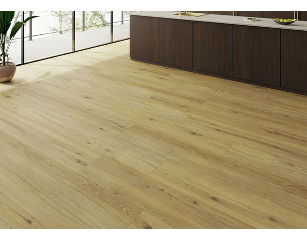 Lame de sol stratifié finition structurée usage intérieur humide 184,5x24,4 cm épaisseur 8 mm - Brico Dépôt