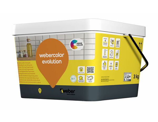 Joint de carrelage prêt à l’emploi gris anthracite 3 kg - Weber - Brico Dépôt