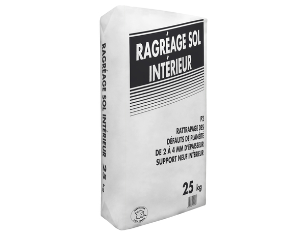 Ragréage sol intérieur 25 kg P2 épaisseur 2 à 4 mm - VPI - Brico Dépôt
