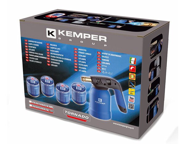 Lampe à souder piezo pour cartouche perçable flamme réglable - Brico Dépôt