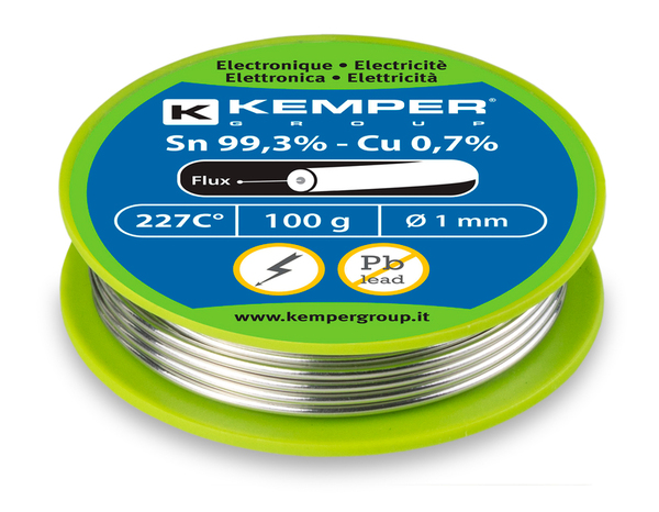 Bobine fil étain diamètre 1 mm 100 g spéciale électricité - Brico Dépôt