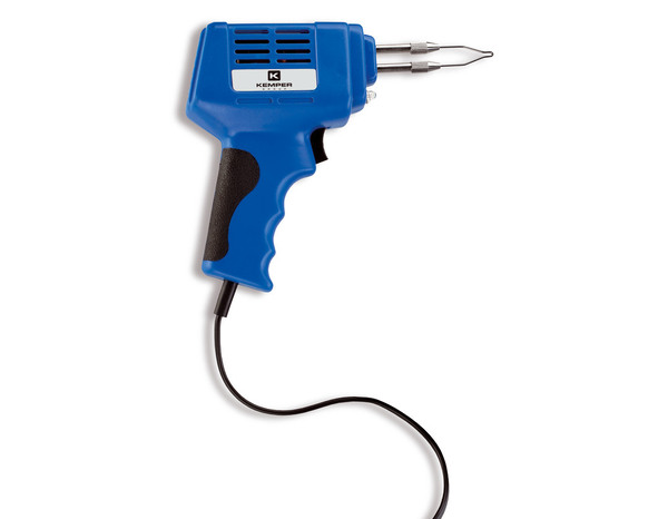 Fer à souder électrique 100 W avec LED et deux pointes interchangeables - Brico Dépôt