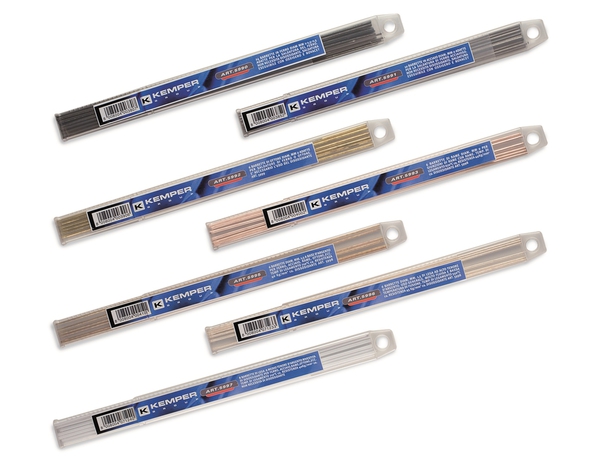 12 baguettes cuivre phosphore argent diamètre 2 mm - Brico Dépôt