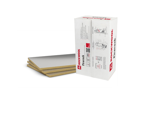 Panneau de cheminée "Firerock" 1 x 0,60 m Ép. 30 mm - R = 1,10 - Rockwool - Brico Dépôt