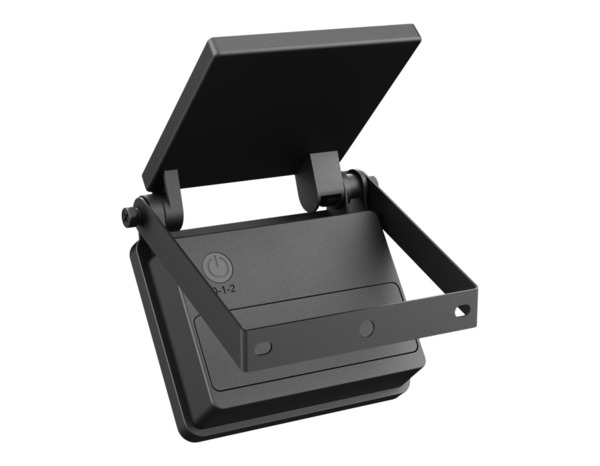 Projecteur solaire LED noir avec détecteur de mouvement 5000 K IP44 - Brico Dépôt