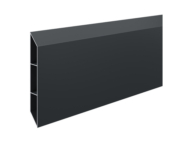 Lame de clôture aluminium persienne gris foncé NEVA 179,1 x 15,3 cm - Blooma - Brico Dépôt