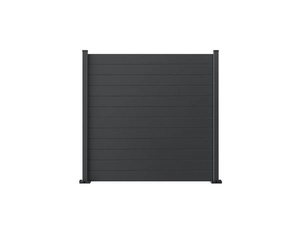 Lame de clôture aluminium gris anthracite NEVA 179,1 x 15,5 x 2,1 cm - Blooma - Brico Dépôt