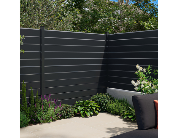 Pack de 32 entretoises aluminium gris foncé pour lames persiennes NEVA - Marque BLOOMA - Brico Dépôt