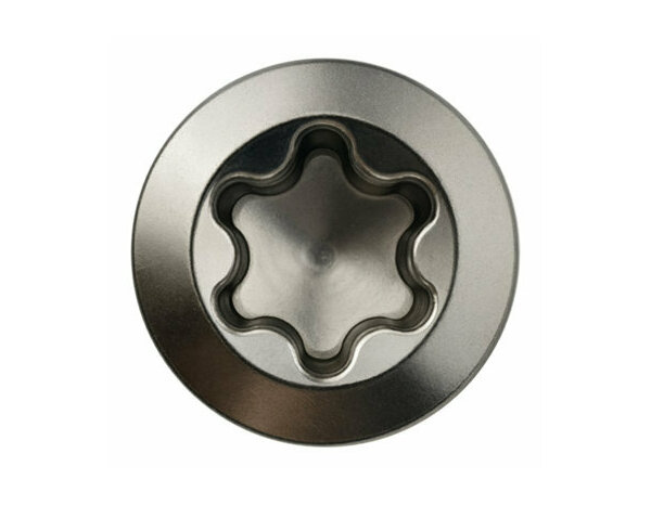 Lot de 1000 vis inox A2 5 x 60 mm tête fraisée Torx TX25 pour terrasse - Brenner - Brico Dépôt