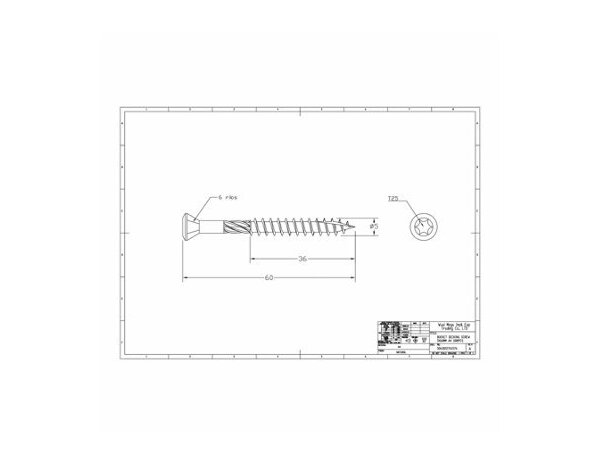 Lot de 1000 vis inox A4 tête fraisée Torx TX25 5 x 60 mm pour terrasse - Brenner - Brico Dépôt