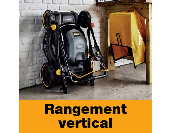 Tondeuse électrique 3-en-1 autotractée 1800 W 46 cm - Titan - Brico Dépôt