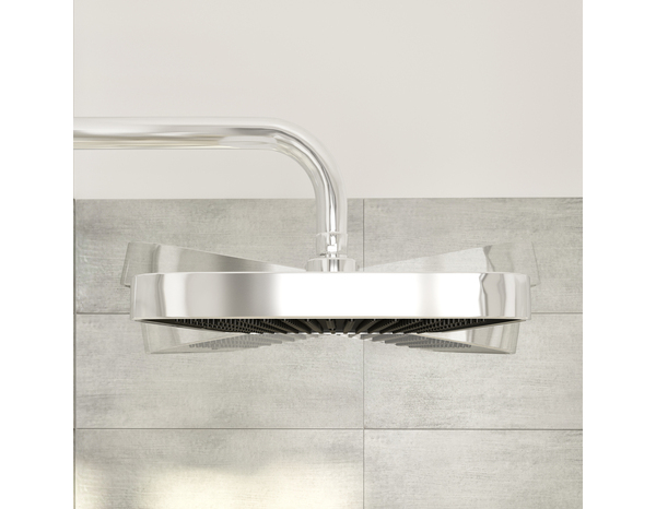 Colonne de douche thermostatique chrome KASSIE H 113 cm - Cooke and Lewis - Brico Dépôt