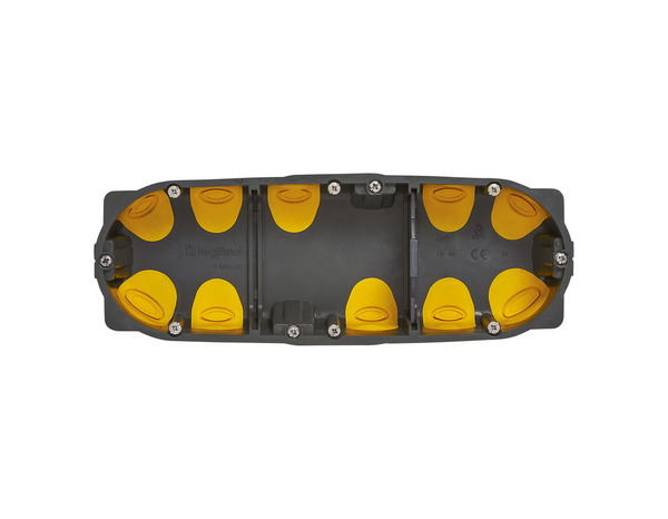 Boîte à encastrer Eco Batibox profondeur 40 mm pour plaque de plâtre – 3 postes - Legrand - Brico Dépôt