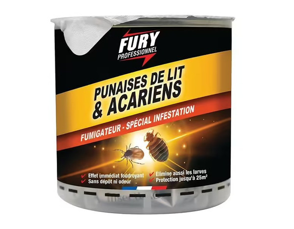 Fumigateur anti punaises de lit et acariens jusqu’à 25 m² - Brico Dépôt