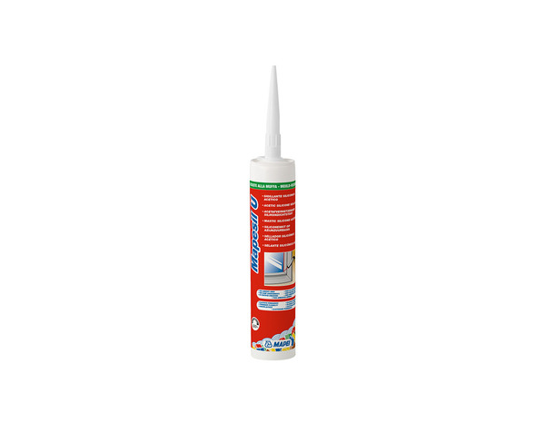 Mastic silicone acétique blanc intérieur extérieur 280 ml - Mapei - Brico Dépôt