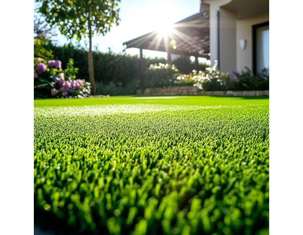 Gazon artificiel vert hauteur 35 mm - rouleau 4 x 2 m - Marque BLOOMA - Brico Dépôt