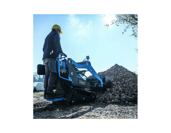 Chargeuse compacte à chenilles MKL730 moteur 306 cm³ - Scheppach - Brico Dépôt